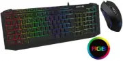 DESKSET, PULSE RGB, COMPUTER CONNECTOR USB, KEYBOARD COLOUR BLACK, K FOR GAMEMAX