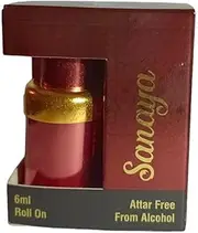 Geberic Roll-On Attar Perfume, 6ml, Alcohol-Free