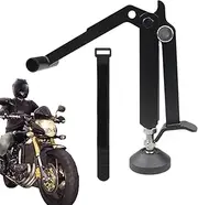 Motorcycle Wheel Lift Frame - Portable Folding Stand, Carbon Steel Construction | Labor Wheel Lifter for Repair and Maintenance, Motorcycle Parking Support for Dirt Bike and Scramble