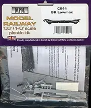 Model Railway Lowmac Waggon Plastic Kit - OO Scale 1/76