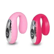 7 Speed Usb Rechargeable Mini Mouth Vibrator Massager For Women Wearable Toy sil