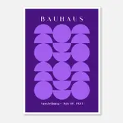 Galrie Bauhaus Exhibition Art Print - July 19, 1923 - Modernist Geometric Design, Poster Only, 50 x 70cm (20 x 28inch)