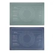 Large Baking Mat Non Stick Silicone Pastry Kneading Rolling Fondant Cake Dough