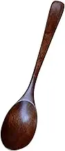 Wooden Tablespoon Handle Stirring Spoon Coffee Tea Spoons Dessert Spoon Stirring Rod Tiny Spoon Gold Kitchen Accessories 18x4cm