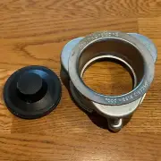 NEW InSinkErator Garbage Disposal Sink Flange Quick Lock Stopper Stainless Steel
