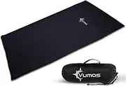Vumos Sleeping Bag Liner and Camping Sheet - Silk Like Material for Travel - Has Full Length Zipper