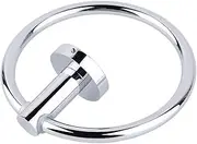 FCFZBTBNM Round Towel Ring Wall-Mounted Towel Ring Convenient Clothes Holder Hanger Hanging Bathroom Storage Holder Hardware Accessories Towel Ring
