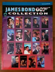 James Bond 007 Collection Saxophone, Alto Sax Clarinet Flute Trumpet Trombone