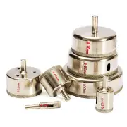 10-100Mm Diamond Hole Saw Drill Bit Set Tile Ceramic Glass Porcelain Marble Hole