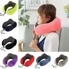 Neck Support U Shaped Pillows Neck Protect Nap Pillow Plush Cushion