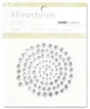 Kaisercraft - Self Adhesive Rhinestones -Pick Color, 100 count