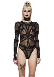 [Widow] Twisted Fantasies Mesh Bodysuit