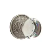 Emtek Providence Crystal Door Knob Privacy Set Lancaster Rosette Pewter