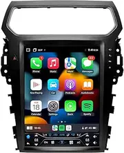 for Ford Explorer Radio Upgrade 2013-2019 6+64G, 12.1'' Retained Most Original Functions, Steering Wheel Control, Auto Parking Assistance, Voice Control,Carplay/Android Auto, WIFI, Bluetooth,SWC,DSP..