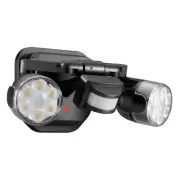Motion Sensor Outdoor Lights, 450°Superwide Adjustment Dusk to Dawn Flood Lig...