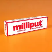 Milliput #MIL-1 Standard Yellow-Grey Two Part Self Hardening Epoxy Putty 4oz