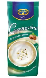 2 x Kruger CHOCO & HAZELNUT CAPPUCCINO - Instant Coffee 2 x 500g / 17.73oz