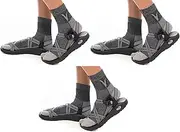 [V-TOE SOCKS] 3 Pairs V-Toe Wool Warm Flip-Flop Big Toe Tabi Indoor Outdoor Stylish Hiking Or Casual Men, Womens Socks