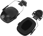 [ASHATA] Noise Cancelling Helmet Attachable Ear Muffs Blocking Sound Reduction Ear Protection, Adjustable Cap Mounted Earmuff, Safety Helmet Hearing for Construction Site