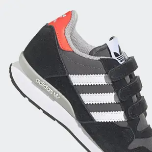 ADIDAS ZX 500 CF C 中大童休閒鞋-黑-HQ4010 20 黑色