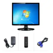 15'' Portable Mini TV VGA Computer Display PC HD Screen CCTV Security Monitors