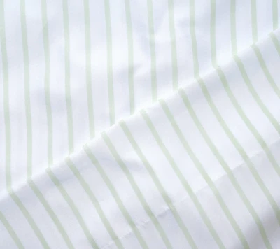 Home Reflections Printed Brushed Sheets Set Seamist Stripe