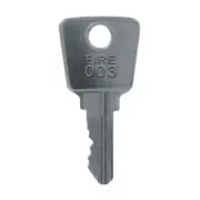 Fire Brigade 003 Key Cut to Code - Australian Emergency Services - MFB -Fire Key