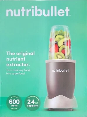 NutriBullet Nutrition Extractor Blender Juicer, 600 Watt ,Brand New