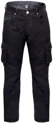 Bores Cargo Motorcycle Jeans, black, Size 34 for Men