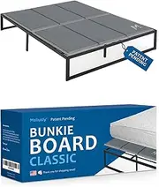 Meliusly Premium 10mm Bunkie Board King Size (76x80'') Bed Boards for Under Mattress Support - Breathable, Noise Minimizing, Moisture Reisistant King Size Bunkie Boards, Low Profile Bed Support Board