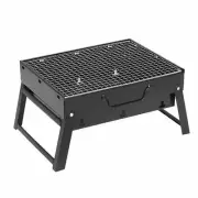 NNEAGS Portable Mini Folding Thick Box-type Charcoal Grill for Outdoor BBQ Campi