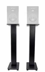 (2) Rockville 36” Studio Monitor Speaker Stands For Samson M50 Monitors