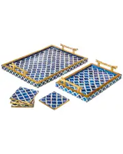 Tiramisu Decorative Tray & Coaster Set