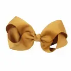 15cm big girl hair clips bow red green blue black for school and party festival