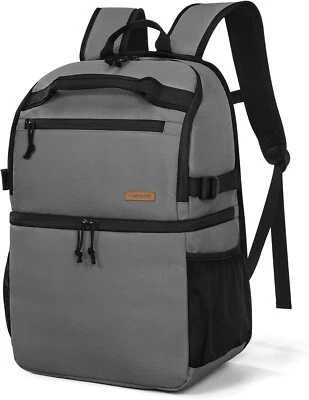 Cooler Backpack Insulated With Double Deck Compartment For Men Women 30 Cans New