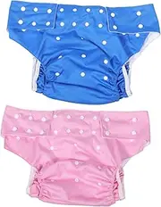 HOMOCONO Menstrual Pants Qv Baby Adult Nappies for Incontinence Leak-proof Sanitary Pants Breathable Cushions
