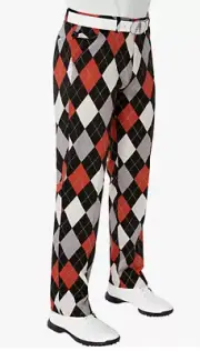 Royal & Awesome Golf Pants diamonds in the rough Mens 34 x 30 NWT