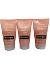 3 Neutrogena Pink Grapefruit Oil- Free Acne Wash Foaming Scrub 2.0 Oz Ea
