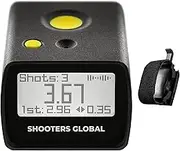 SG Timer GO | Affordable Shot Timer for Training & Dry Fire, Best Battery Life, Smart Sensor, Belt Quick Release, Bluetooth & Free Mobile app with Video Recording. (Quick Release)