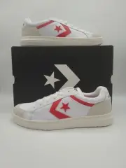 Converse Pro Blaze Classic Ox Men's Size 11.5 White Red Egret Sneakers A08645C
