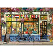 1000pc Ravensburger The Greatest Bookshop Family Jigsaw Puzzle Pieces Set