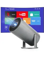 Mini Home Cinema Projector 4K Android WiFi Bluetooth Portable LED Movie Theater