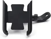 Motorcycle Navigation Bracket for Kawasaki V&ersys X300 650 1000 V&ersys X300 Tourer Motorcycle Mobile Phone Holder Navigator Rear Mirror Handlebar Bracket Phone Mount (Color : Black Mirror Holder)
