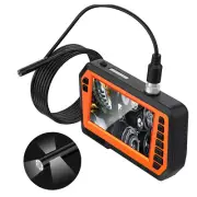 Triple Lens Industrial Endoscope 1080P Borescope Inspection with 4.3" LCD Screen