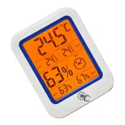 Wall Mounted Electronic Thermometer Hygrometer Digital Temperature Humidity Mete
