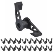 20Pcs Plant Clips for Low Stress Training 360 Degree Adjustable Plant Stem Branches-Black