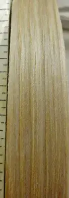 Hickory Pecan wood veneer edgebanding 7/8" x 500' nonglued fleece back roll