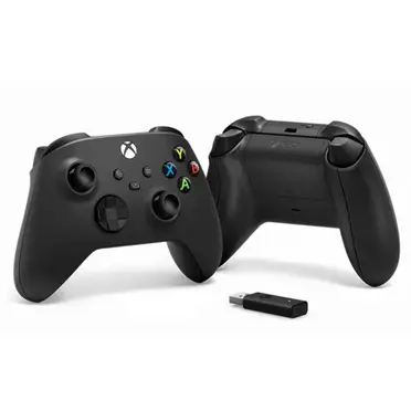 Xbox 無線控制器（磨砂黑）+ Windows 10專用無線轉接器套組