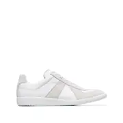 [Maison Margiela] Maison Margiela Replica Low-top Leather Sneakers 41 IT WHITE/GREY