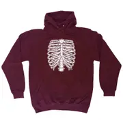 Skeleton Ribs Halloween - Funny Novelty Hoodies Hoodie